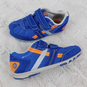 Pediped sneakers, bright blue 12 12.5 velcro 29
